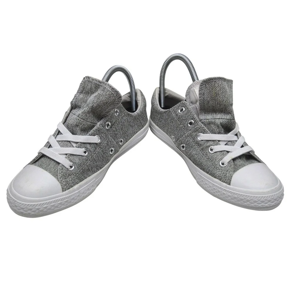 Converse Chuck Taylor All Star Maddie Ox Junior 3 Mouse Grey Storm Pink‎ 662122F